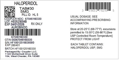 Label (51672 792 99 Haloperidol 5mg 67046 1603 30)